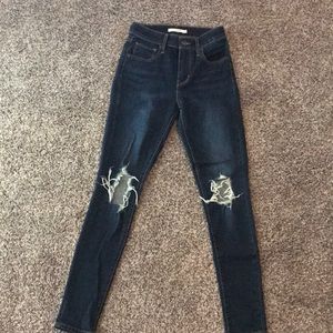 721 High Rise Skinny Size 26 Jeans
